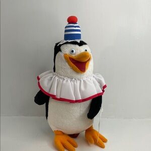 Madagascar 3 Penguin Skipper Rico Clown with Tag